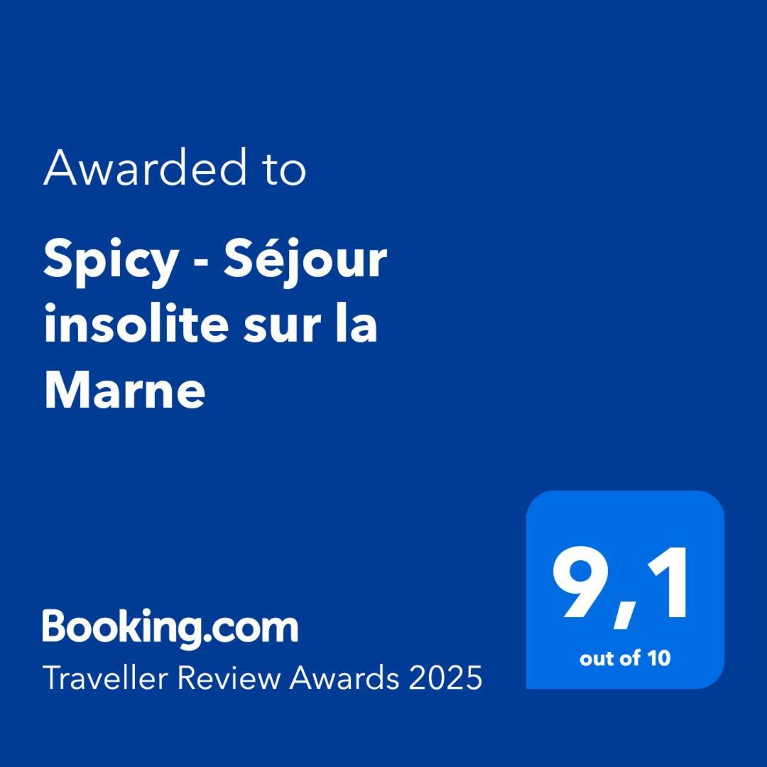 Spicy - Sejour Insolite Sur La Marne Meaux Kültér fotó